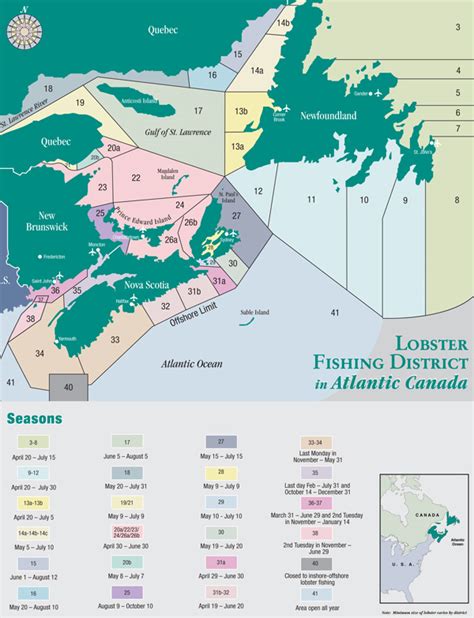 Lawrence River. . Lobster season nova scotia 2022 map